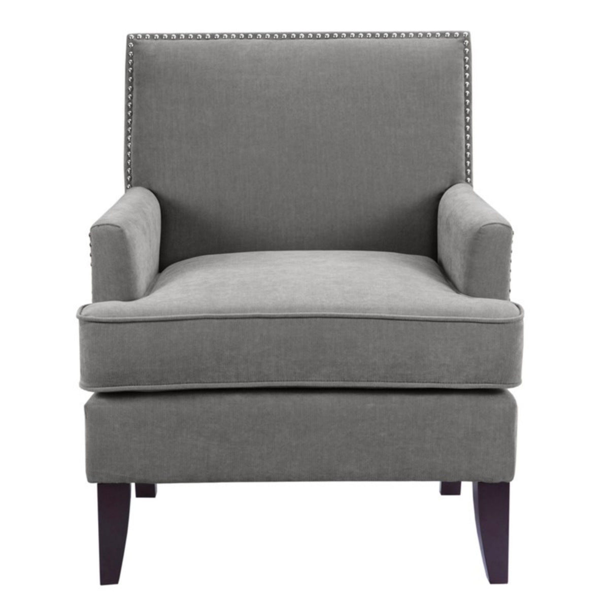 Colton - Track Arm Club Chair With Nailhead Trim
