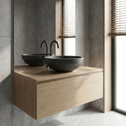 Bathroom Vessel Sink, Circular Design