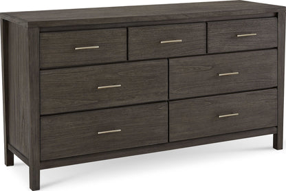 Nevis Riva - Seven Drawer Dresser - Sharkskin (2024)