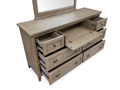 Paxton Place - Wood Drawer Dresser