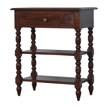 Turned Legs Side Table