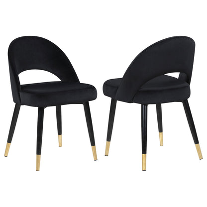 Arched Back Dining Chairs (Set of 2)