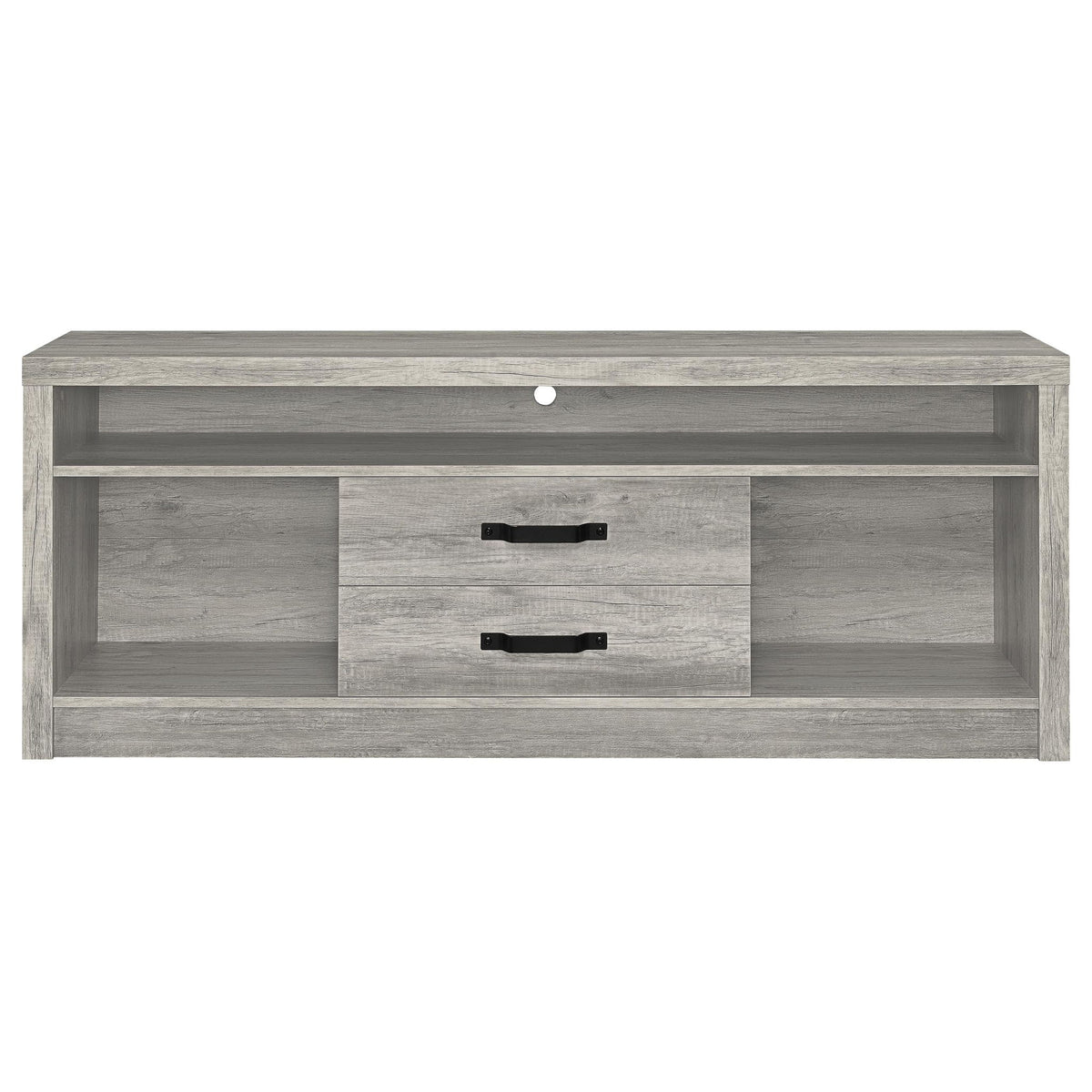 Conifer - 3 Piece TV Entertainment Center With Storage - Gray