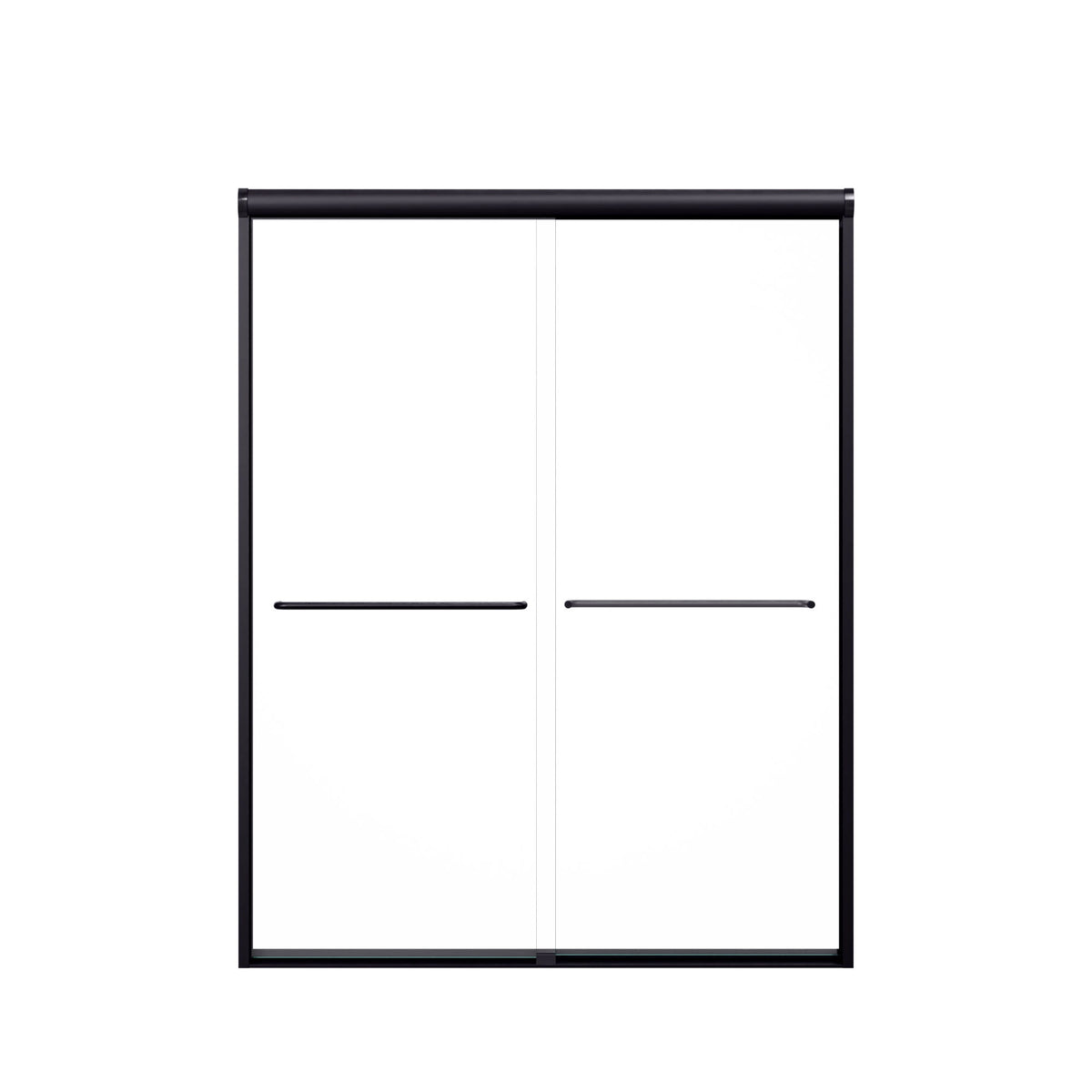 Modern Semi Frameless Double Sliding Shower Door