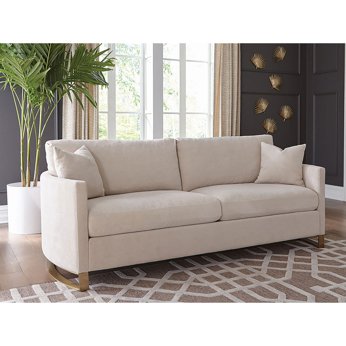 Ulrika - Sofa With Reversible Seating - Beige