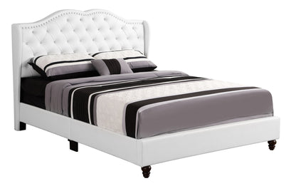 Upholstered Bed Transitional