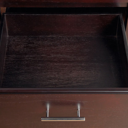 Nevis - Charging Station Nightstand - Espresso