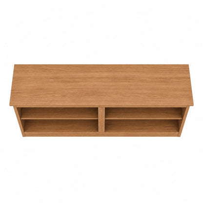 TV Stand For TVs Up To 50" With Open Shelves And Cable Management