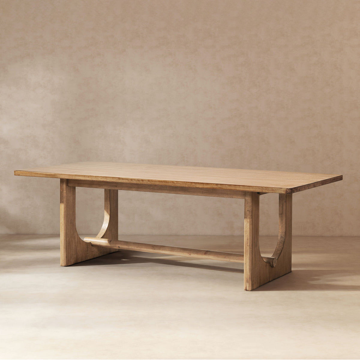 Turnkey - 8 Seater Dining Table - Antique Brown
