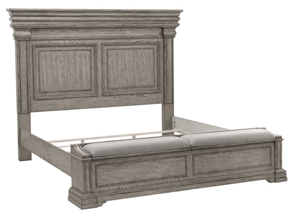 Madison Ridge - Panel Bed With Blanket Chest Footboard