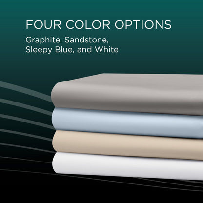Tempur-Adapt - Tempur-Adapt Luxe Egyptian Cotton Sheets - White