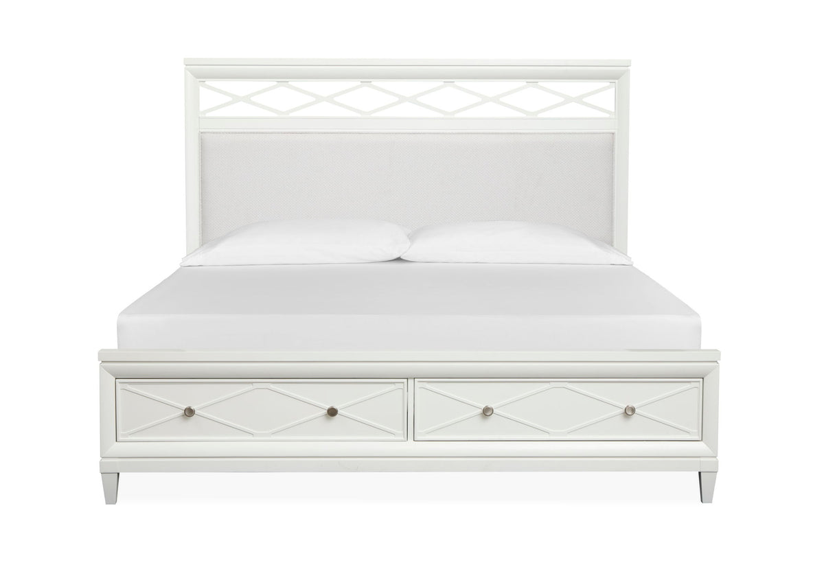Springhouse - Upholstered Panel Storage Bed