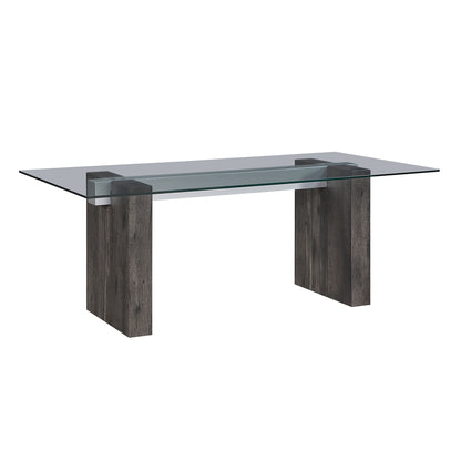 Dining Table - Gray - Wood