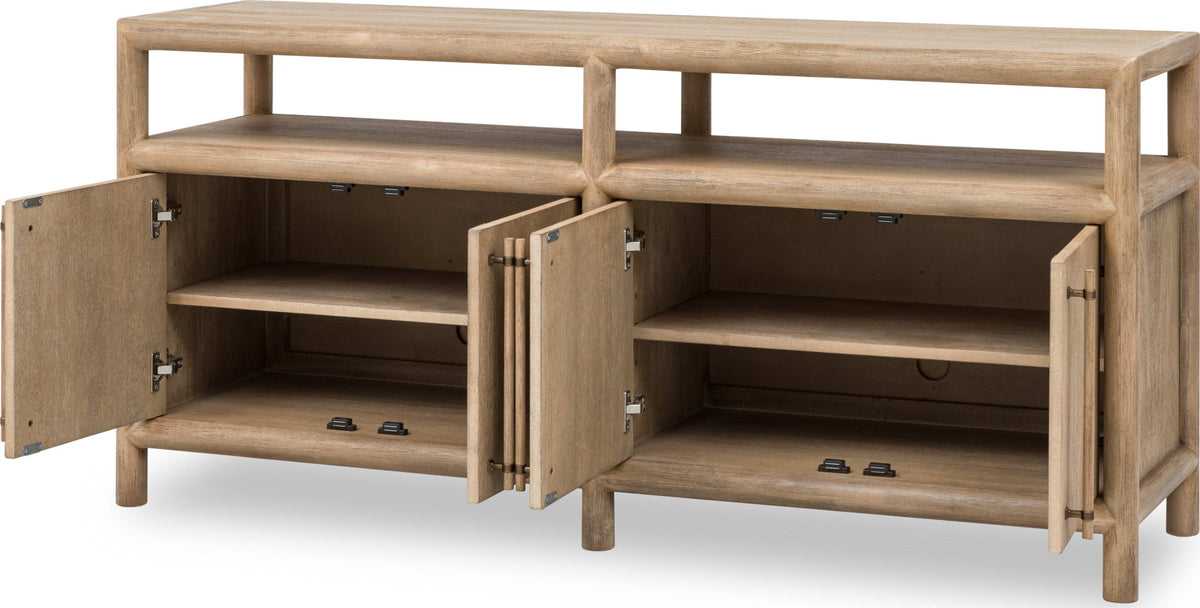 Dorsey - 64" Entertainment Console - Granola