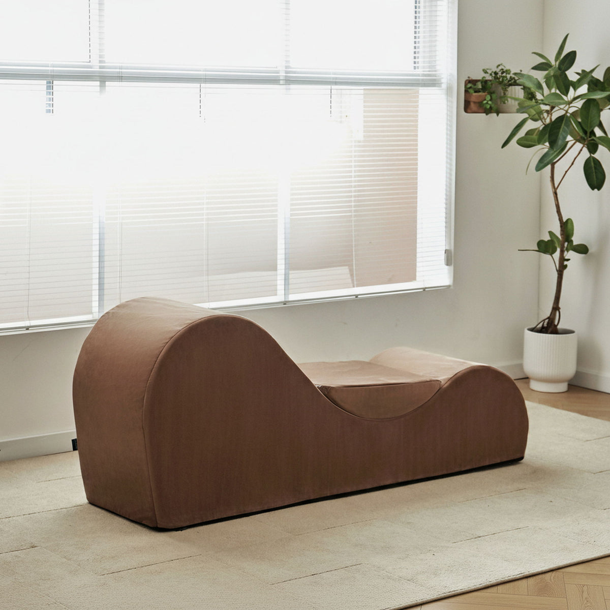 Solace - Chaise Lounge Chair Relaxation, Ergonomic Design With Soft Yet Firm High Density Foam Core