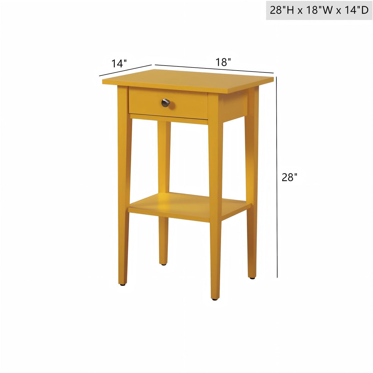High Quality Wood Nightstand