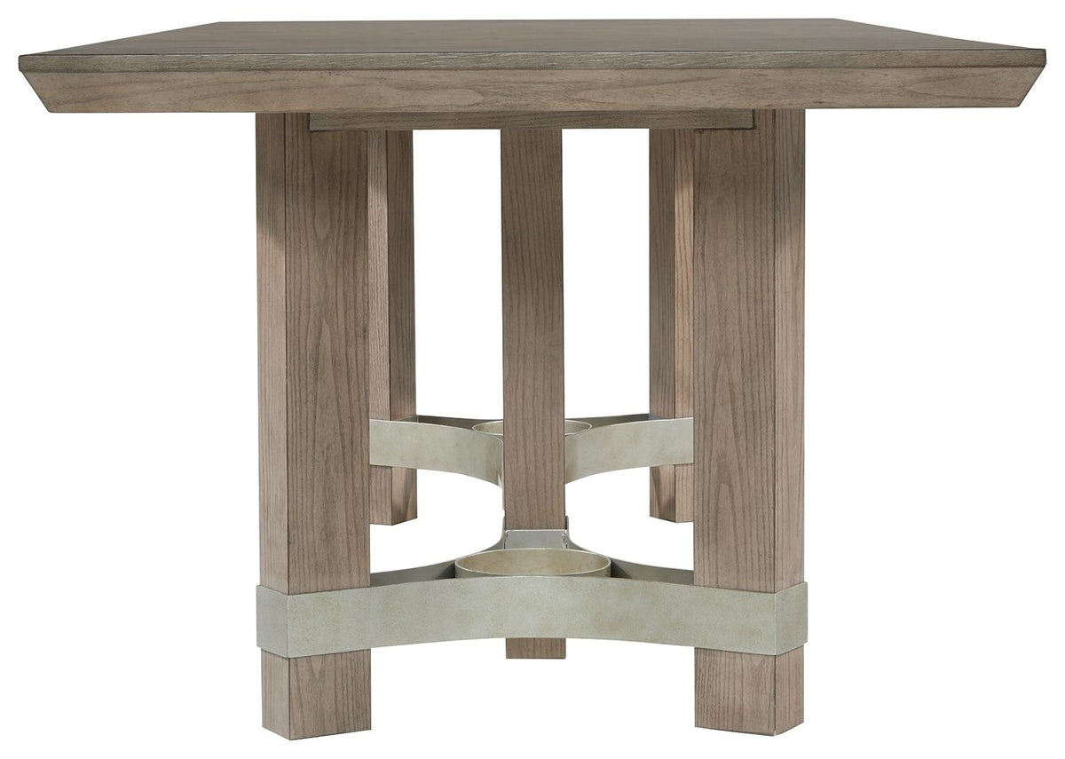 Chrestner - Rectangular Dining Room Table - Gray