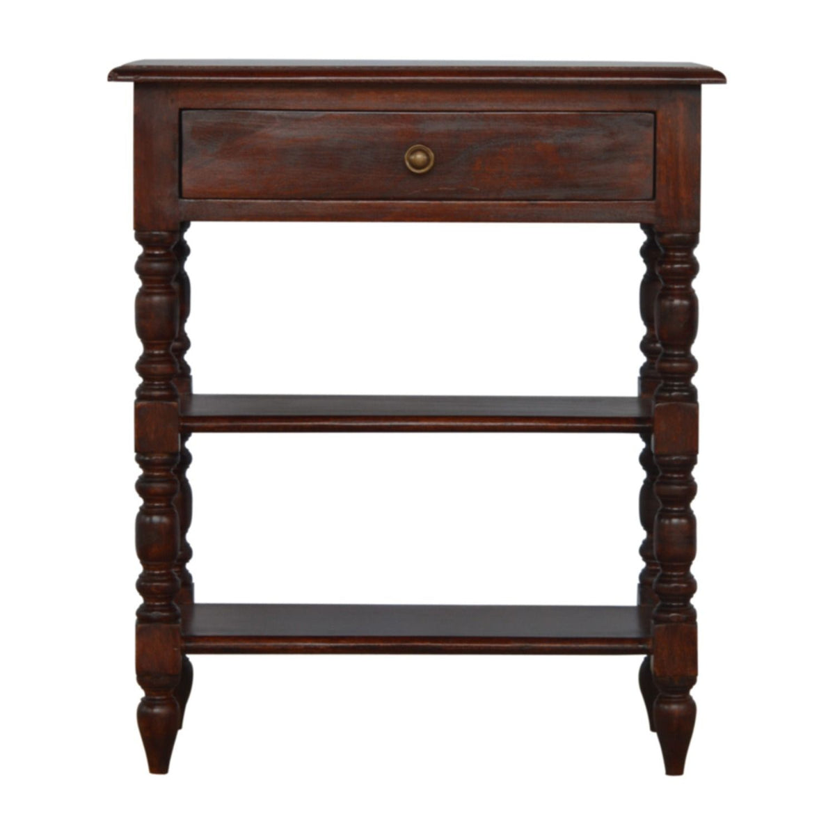 Turned Legs Side Table