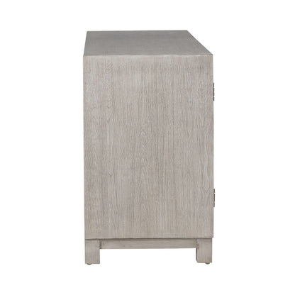 Sundance - 2 Door 3 Drawer Wood Accent Cabinet - Antique Linen