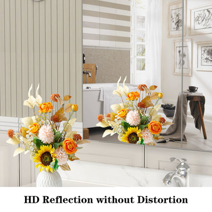 Medicine Cabinet, Wall Mounted Bathroom Mirror With Storage