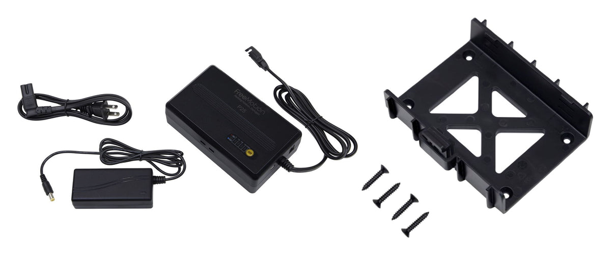 Freemotion - Battery 2500mAh And Universal Bracket - Black