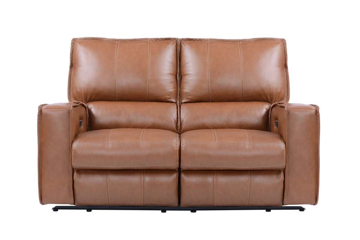 Rockford - Power Reclining Loveseat - Verona Saddle