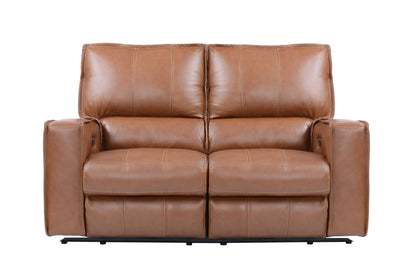 Rockford - Power Reclining Loveseat - Verona Saddle