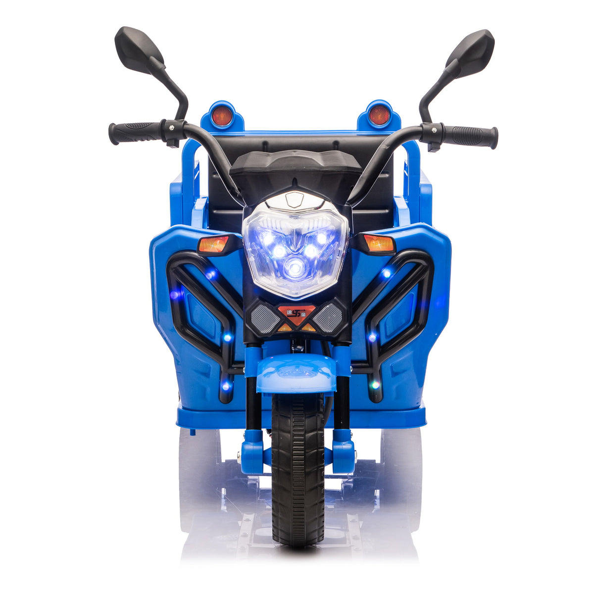 12V Kids Electric 3 Wheel Cargo Truck With LED Lights & Music