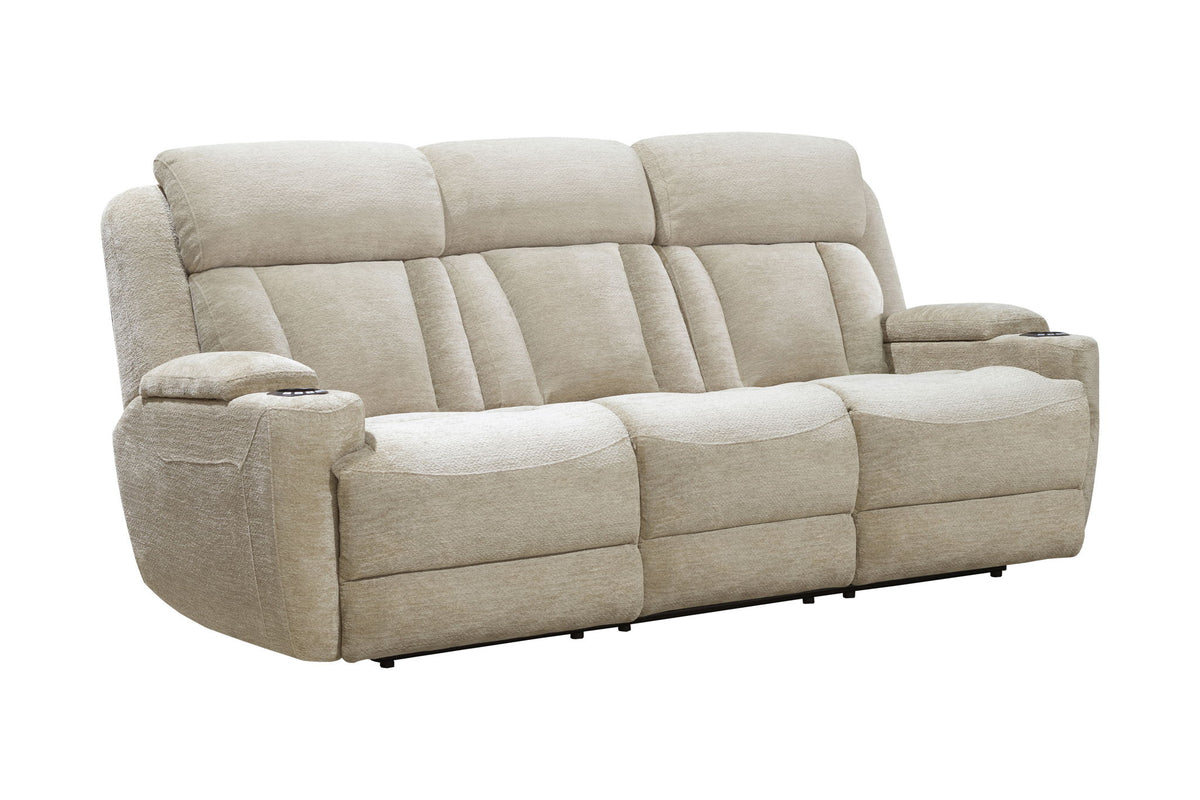 Dalton - Power Reclining Sofa, Loveseat, Recliner - Lucky Fawn