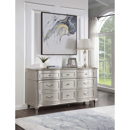 Katerina - 9 Drawer Dresser With Removable Jewelry Tray - Oak
