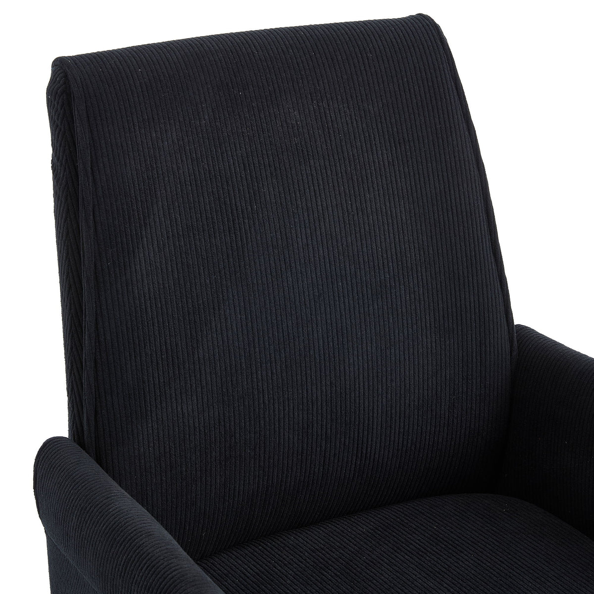 Ergonomic Mid-Back Office Chair With Gold Base