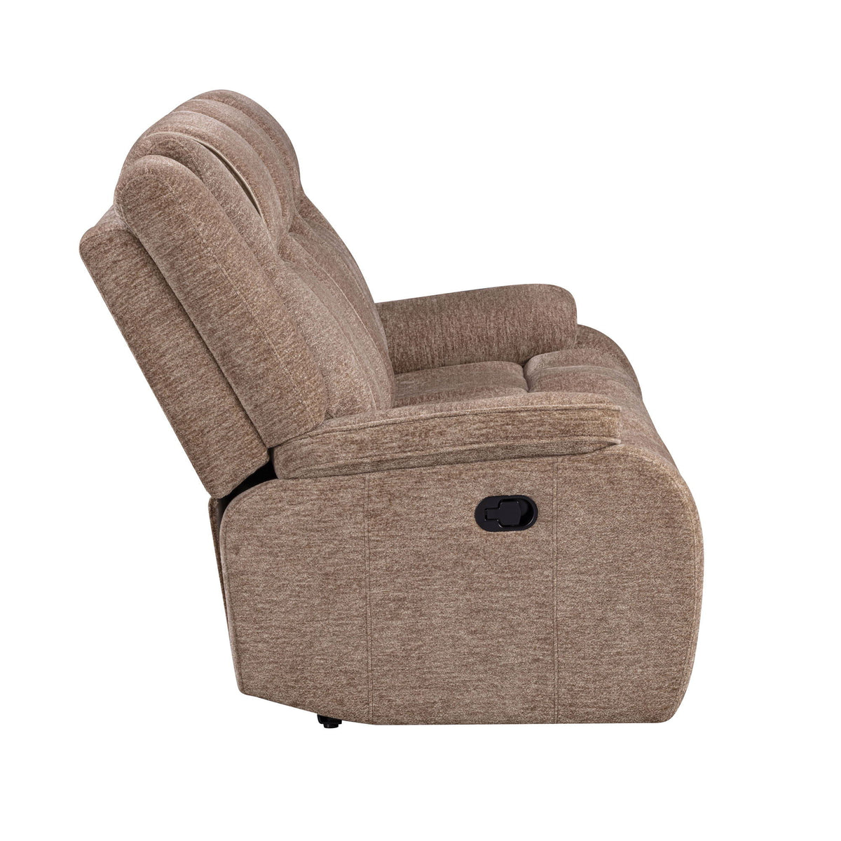 Bruno - Manual Sofa - Plush Tobacco