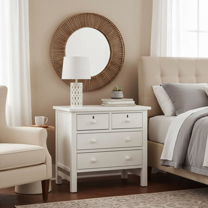 Georgina - 4 Drawer Storage Nightstand