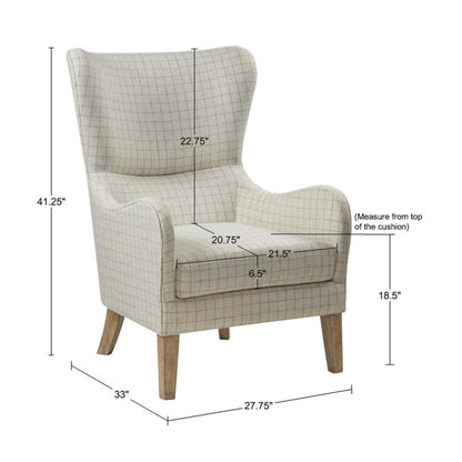 Arianna - Swoop Wing Chair