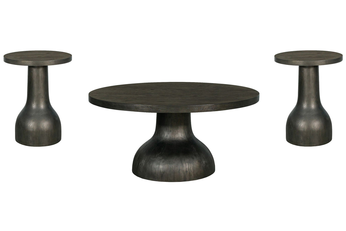 Bosley - Round Cocktail Table Set