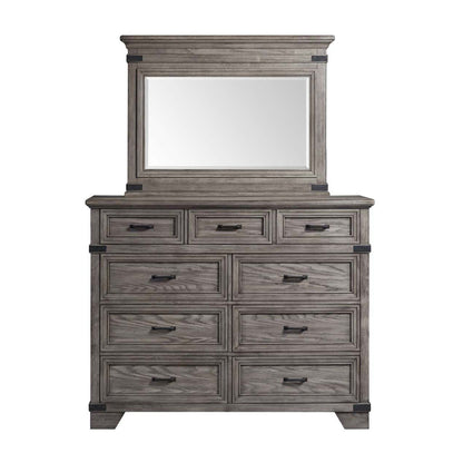 Forge - Tall Dresser - Brushed Steel