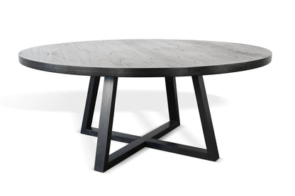Mia - Large Round Dining Table - Umbra