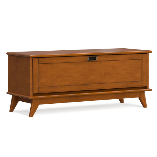 Draper - Flip Down Storage Bench - Teak