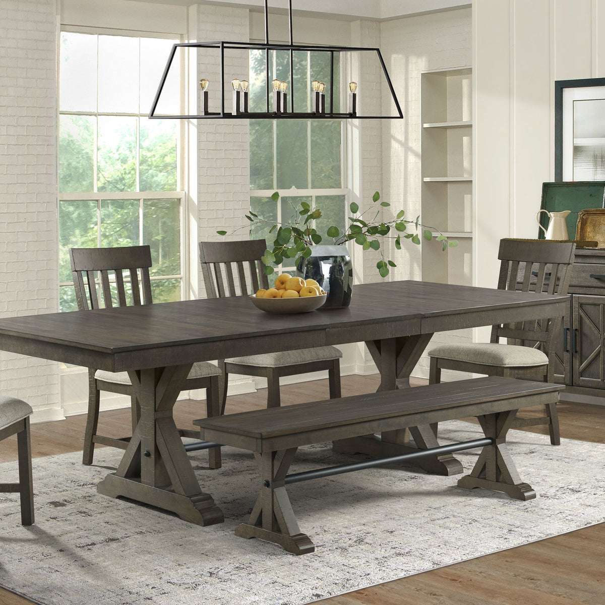 Sullivan - Dining Bench - Burnished Clay