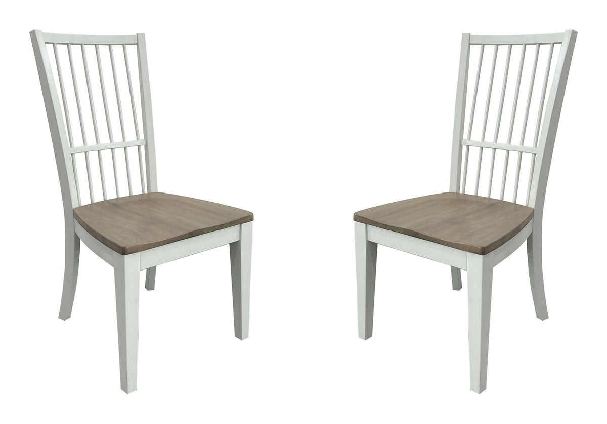 Americana Modern Dining - Spindle Back Dining Chair (Set of 2) - Cotton