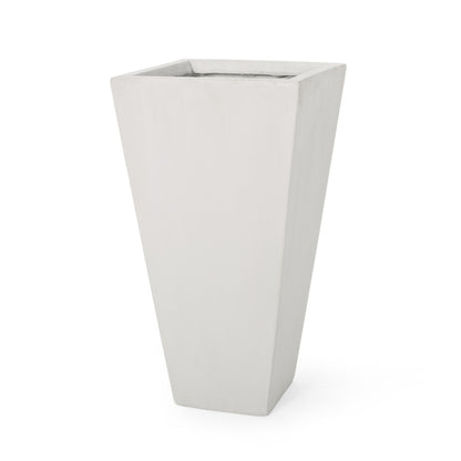 Outdoor Modern Cast Stone Planter