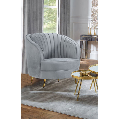 Tufted Upholstered Lounge Seating Chair