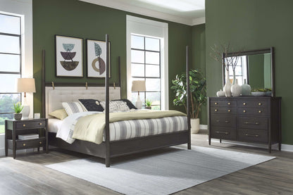 Rockport - Eight Drawer Oak Wood Dresser - Yin