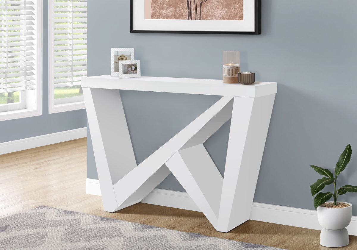 Accent Console Table For Entryway, Durable Construction