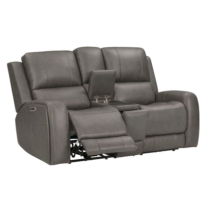 Belmont - Power Zero Gravity Tilt Console Loveseat P3