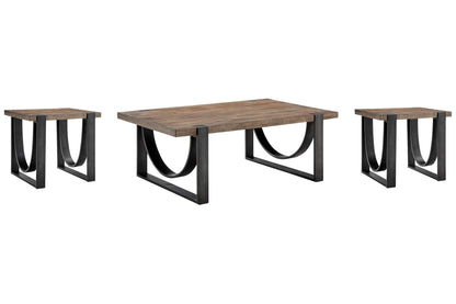 Bowden - Rectangular Cocktail Table Set