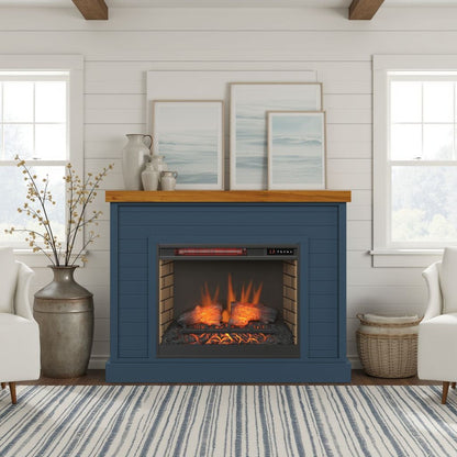 48" Fireplace With Mantel