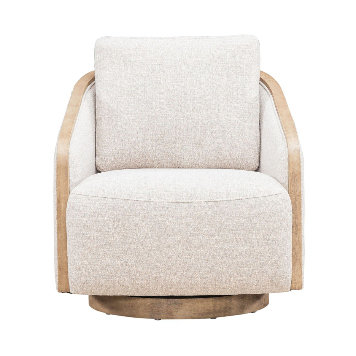 Nora - Upholstered Swivel Accent Chair
