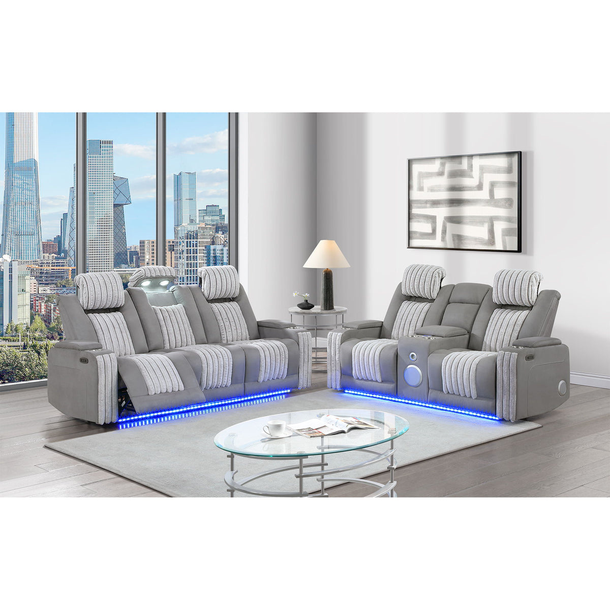 Duran - Power Reclining Set With Power Headrest