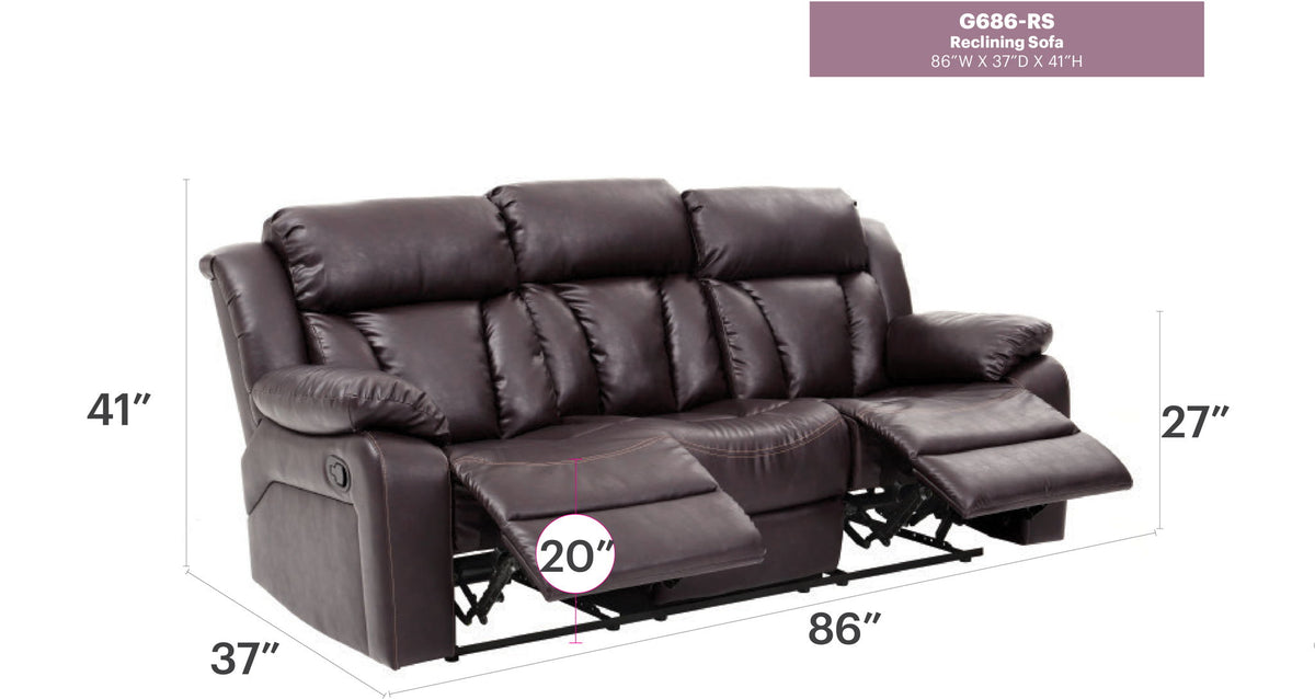 Reclining Sofa For Leisure Elegant